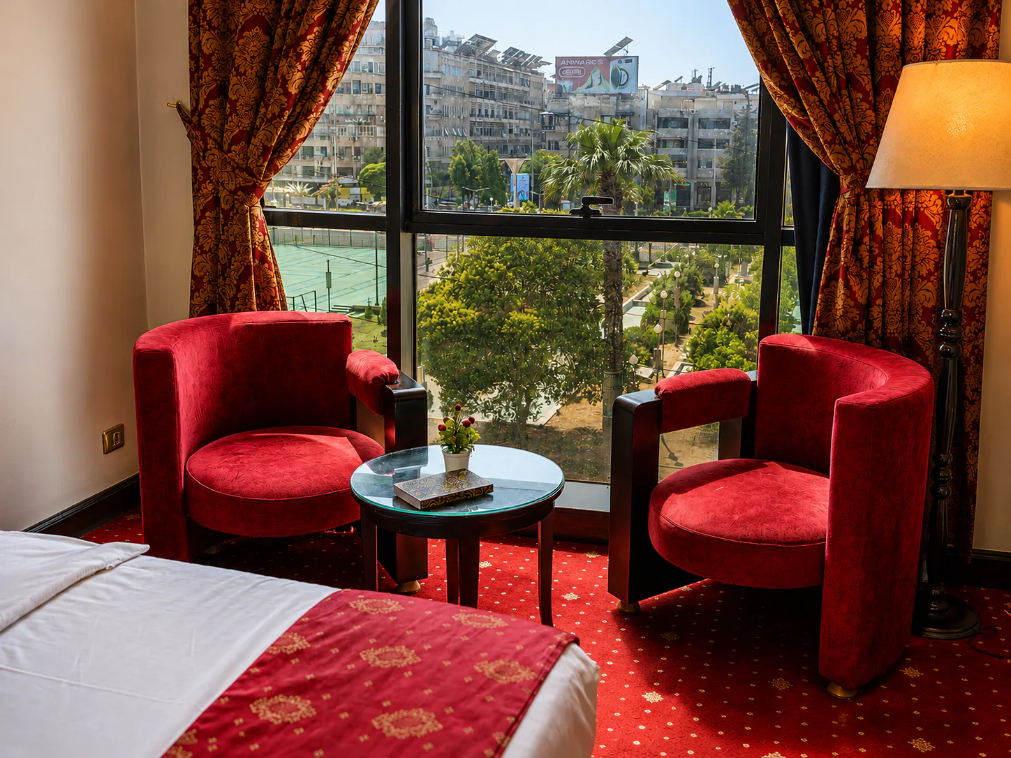 Rooms and suites at Aleppo Palace Hotel
